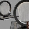 Free 3D Model Modern Circular Water Fountain | Đài Phun Nước Hình Tròn 3D