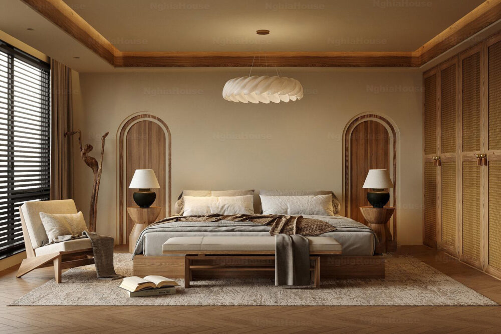3D Model - Modern Cozy Bedroom Interior Design Vray Render_ID102652494 ...