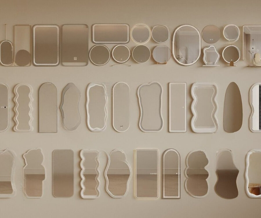 3D Model Modern Decorative Wall Mirrors Collection_108094173VR