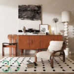 3D Model Modern Living Room Furniture_IDC1124806960 VR