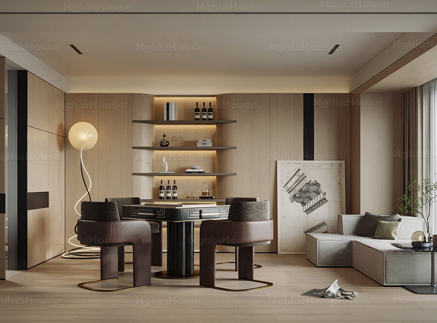 3D Model Modern Lounge & Bar Interior - 3ds Max_116740987