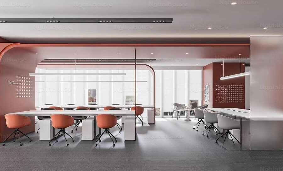 3D Model Modern Office Vray_HCI4803715403167