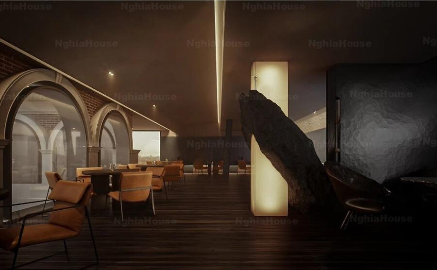 3D Model Modern Restaurant Interior with Industrial Design - 3ds Max_HCI4803718448656