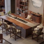 3D Model Tea Room Table and Chairs_HCI4803714625405 CR