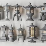 3D Model of Japanese Stone Lanterns - 3ds Max_HCI4803718257312
