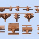 3D Model of Traditional Wooden Bracket Structure - 3ds Max_HCI4803712646918