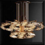 3D Model – Crystal Chandelier  3ds Max Vray Render_HCH480371607486