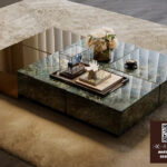 3D Model – Modern Luxury Marble Coffee Table with Metallic Finish_HJI4803711001162 CR