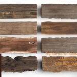 3D Model – Rustic Wood Planks_73427