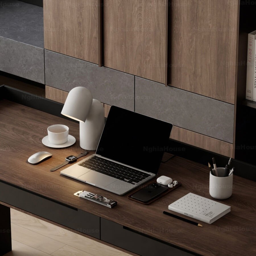 3D Models  Modern Workspace Design Vray Render_1685