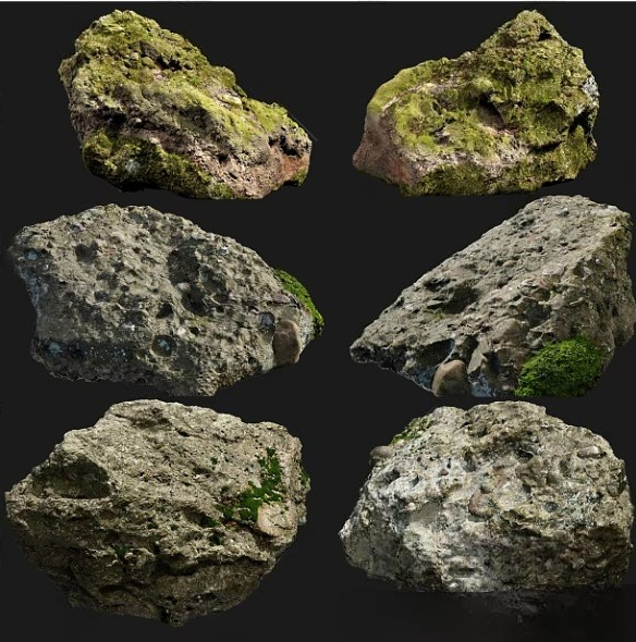 3D Models – Chinese Garden Scholar’s Rocks Collection  Vray Render_8098