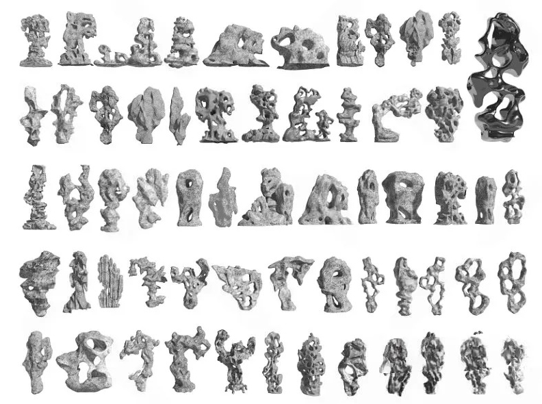 Free 3D Models – Chinese Garden Scholar’s Rocks Collection | Vray Render