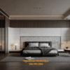 3D Modern Bedroom Interior – Luxury Minimalist Design_HJI4803716652126