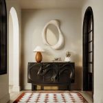 3DSMax Model Modern Console Table with Decor Corona Render_ID_15065009