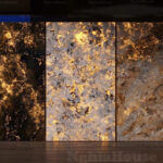 Golden Marble Wall Texture with Lighting Effect_HCI4803710168143