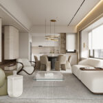 Livingroom Modern 3dsmax Model Corona Render_Modern