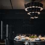 Modern Dining Room with Marble Table -3ds Max Model_1140388694