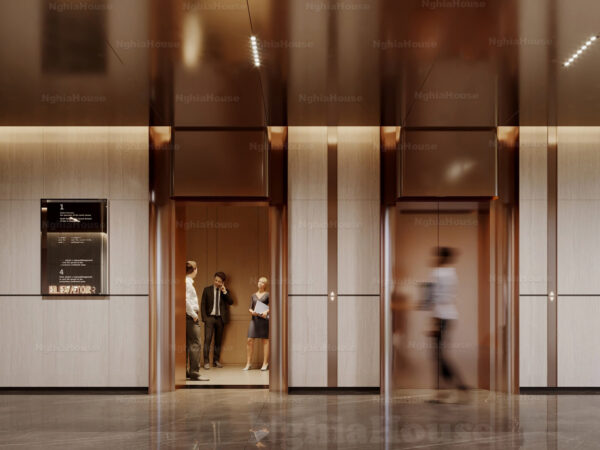 Modern Elevator Lobby Interior - 3ds Max Model_115957160 - 3D Models Pro