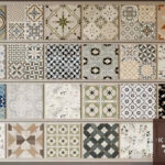 Various Ceramic Tile Patterns for 3D Rendering
