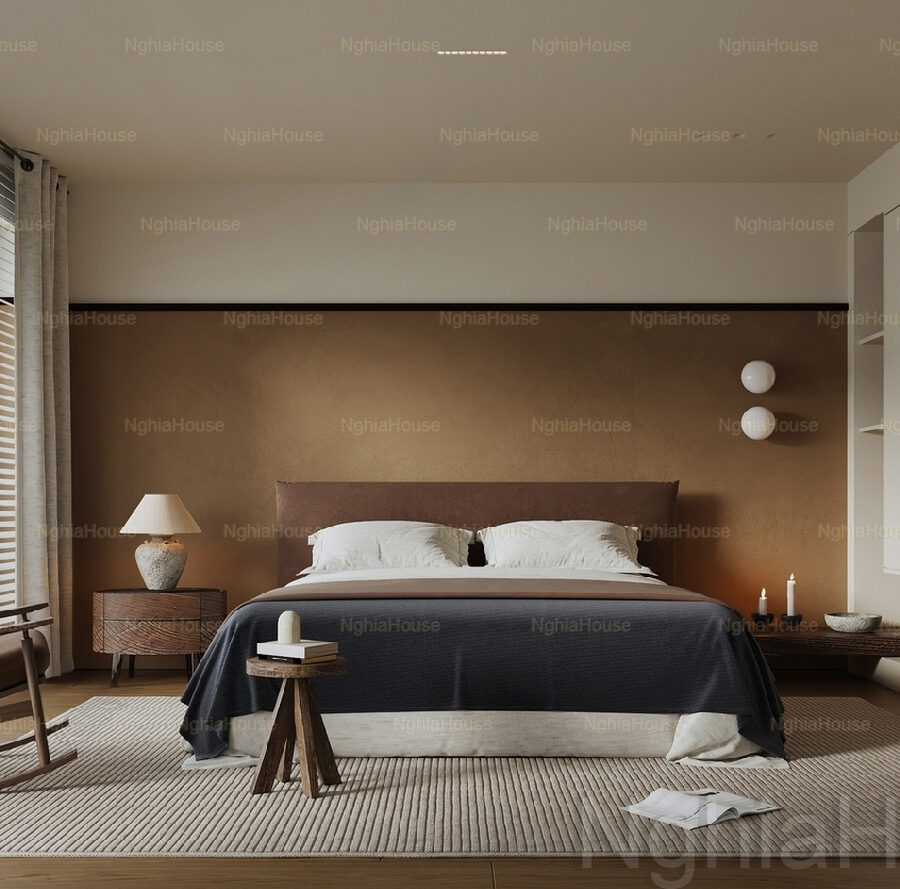3ds Max Bedroom Model – Minimalist Interior Design Vray Render Scene_7080