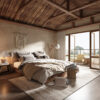 3ds Max Bedroom Model – V-Ray Render Scandinavian Rustic Interior Design_2362