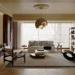 3ds Max Interior Scene – Modern Living Room Design  Corona Render_3866