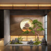 3ds Max Japanese Zen Garden Interior – Bonsai & Stone Design Vray Render_5960