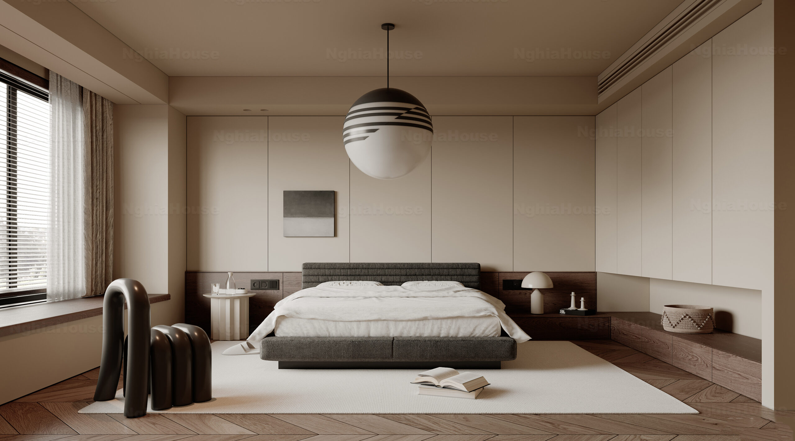 Curated visual reference: Picture Idea: 3Ds Max Model Minimalist Bedroom Interior Corona Render 8111