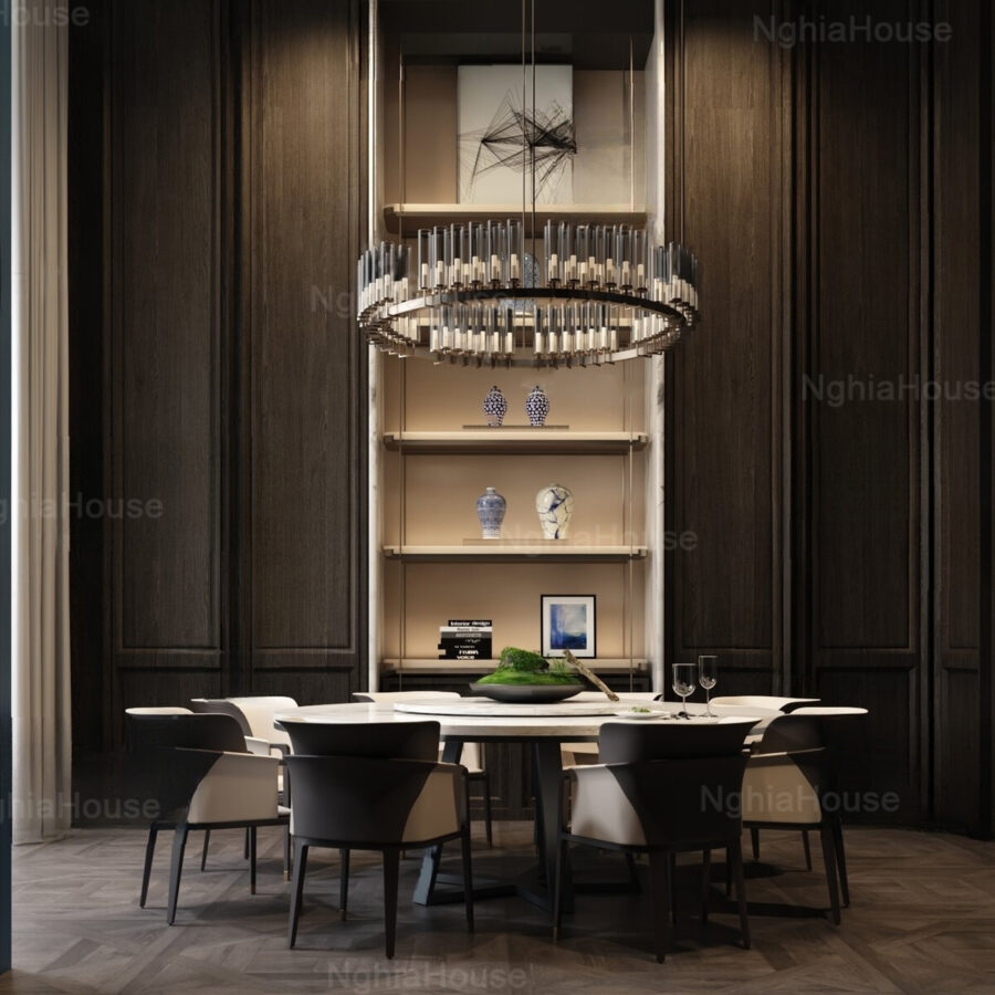 3ds Max Model V-Ray Render – Luxury Dining Room Interior Design_6208