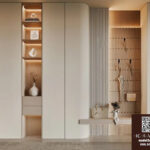 3ds Max Model V-Ray Render – Modern Wardrobe and Entryway Cabinet Design_1666