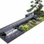 3ds Max Model – Koi Pond Garden Scene Corona Render_2546