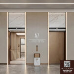 3ds Max Model – Modern Elevator Lobby Interior V-Ray Render_6511