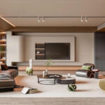 3ds Max Model – Modern Luxury Living Room_8171