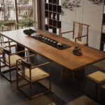 3ds Max Model – Wooden Tea Room Interior Corona Render_5405