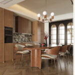 3ds Max Modern Kitchen & Dining Room Scene – V-Ray Render Setup_8894