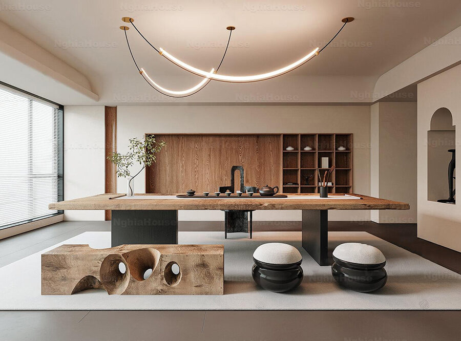 3ds Max Modern Tea Room Model Vray Render_4803