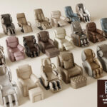 3ds Max V-Ray Model – Massage Chair Collection_5366 VR