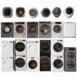 3ds Max V-Ray Models – Washing Machine & Dryer Collection_3580 VR