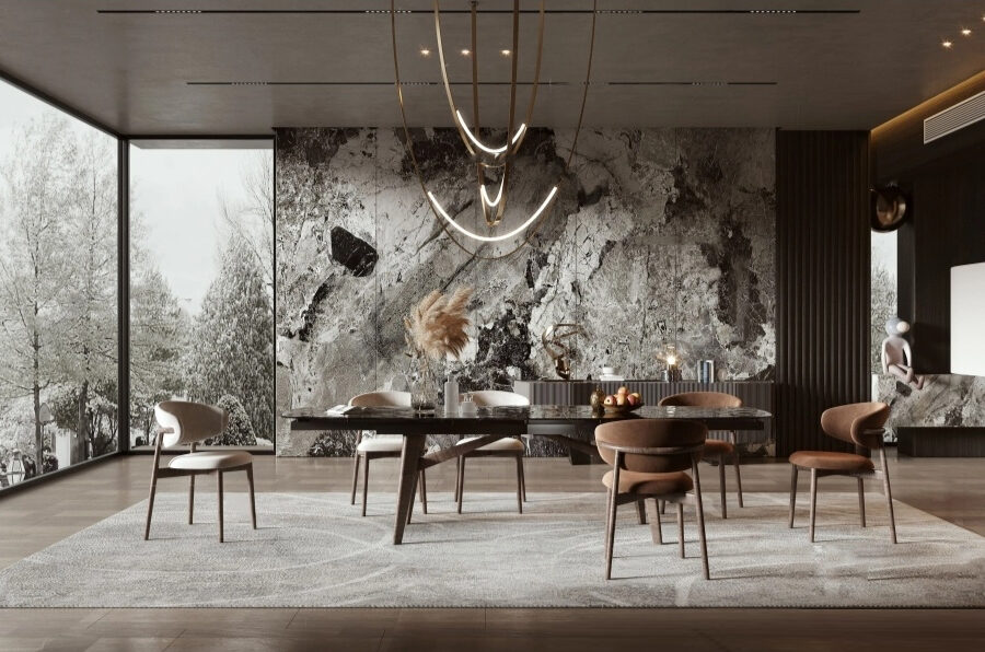 3ds Max Vray – Luxury Dining Room Interior Scene_3005