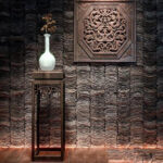 3dsMax Model – Asian Interior Scene with Wood Dragon Relief_2040VR