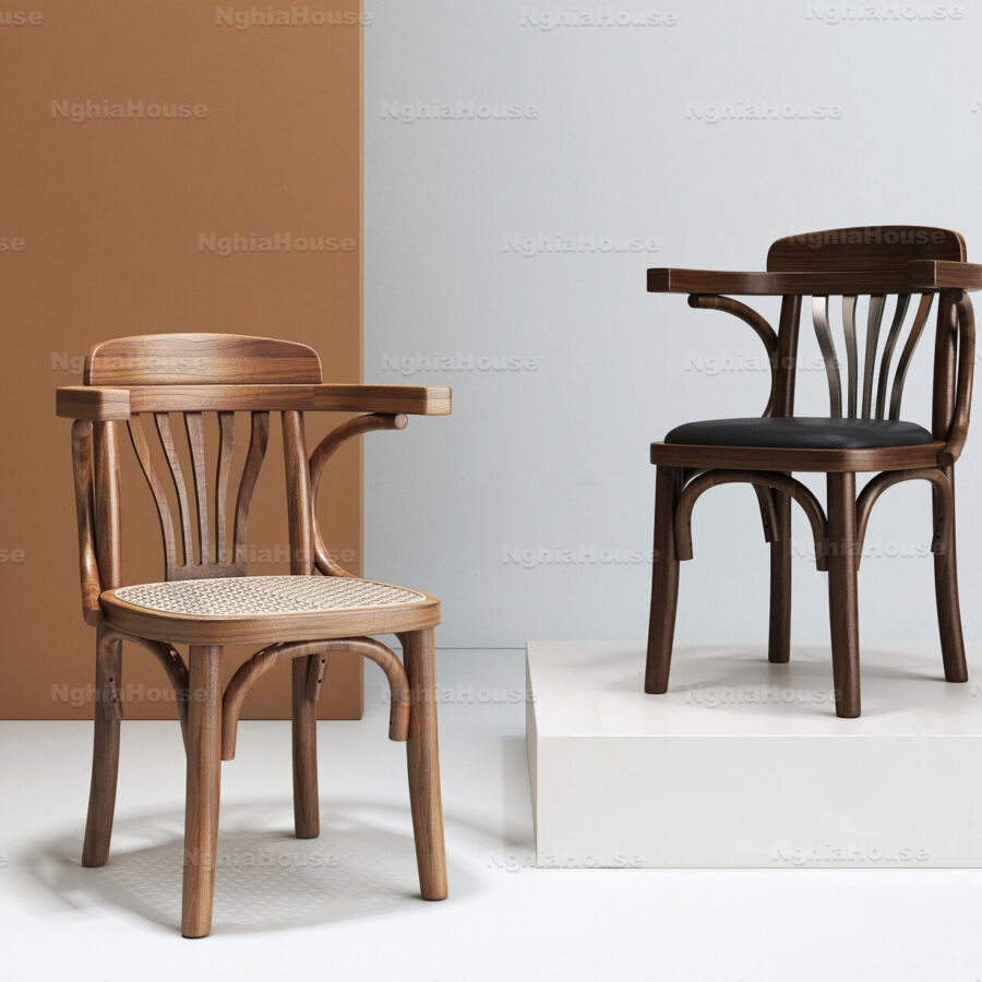 Classic Wooden Armchair Set – Free 3ds Max Vray Model