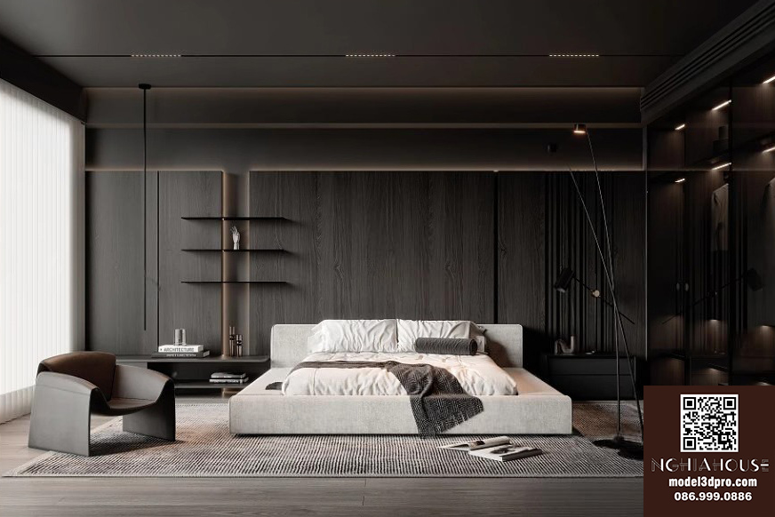 File 3DSMAX Bedroom Vray render_8736