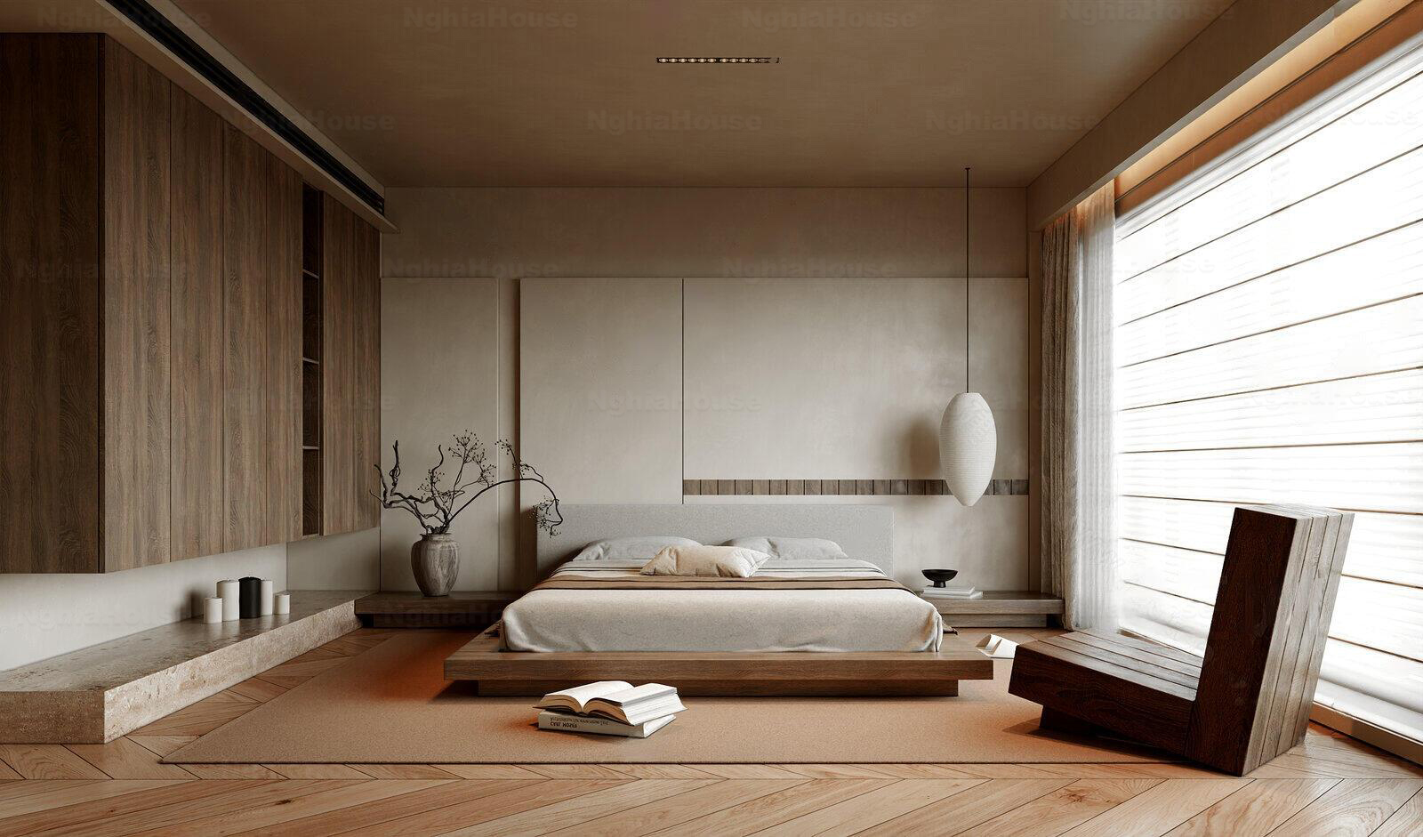 Free 3ds Max Bedroom Model – Minimalist Zen Style (Corona Render)_1783