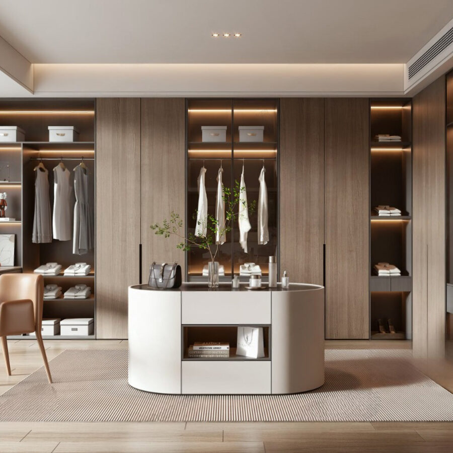 Free 3ds Max Walk-In Closet 3D Model – V-Ray Render_7080