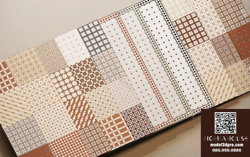 SET 30 Models 3DSMAX-ALL Texture Tile - N329 - Ảnh 30