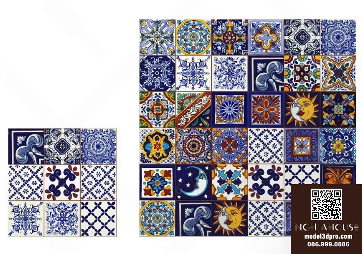 SET 30 Models 3DSMAX-ALL Texture Tile - N329 - Ảnh 27