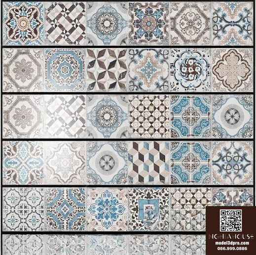 SET 30 Models 3DSMAX-ALL Texture Tile - N329 - Ảnh 20