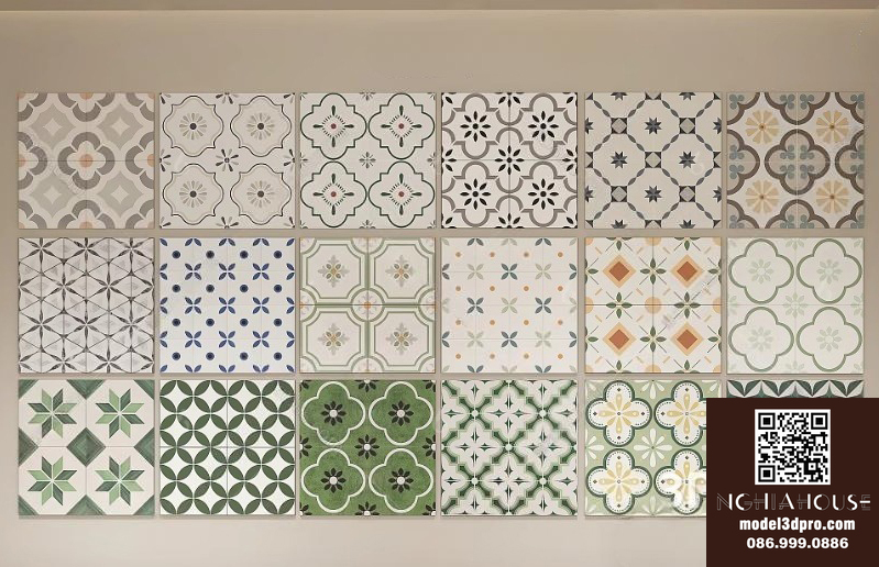 SET 30 Models 3DSMAX-ALL Texture Tile - N329 - Ảnh 24