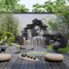 Japanese Indoor Rock Garden with Waterfall – Free 3ds Max Vray Model_0540