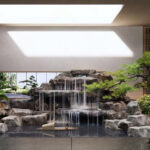 Japanese Indoor Rock Garden with Waterfall – Free 3ds Max Vray Model_1001